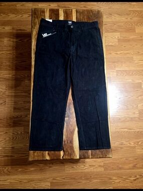 Lee x The Hundreds Collab Men’s Black Corduroy Pants